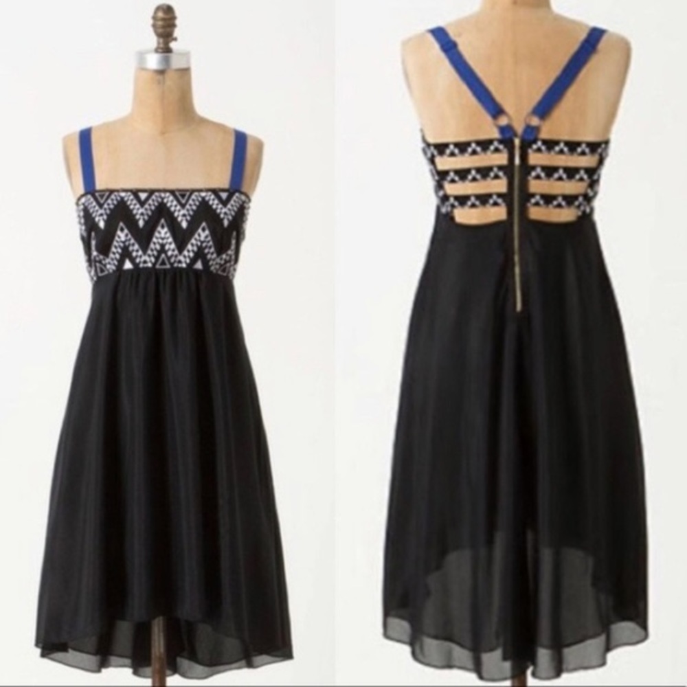 Black Anthropologie dress
